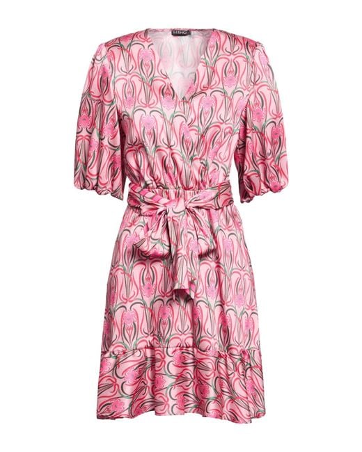 Liu Jo Pink Mini Dress Polyester