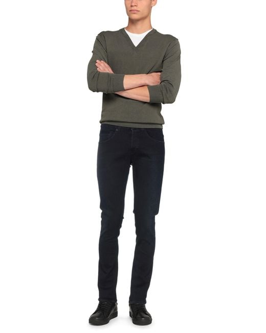 Dondup Blue Denim Trousers for men