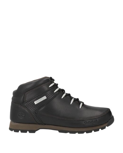 Timberland Black Ankle Boots for men