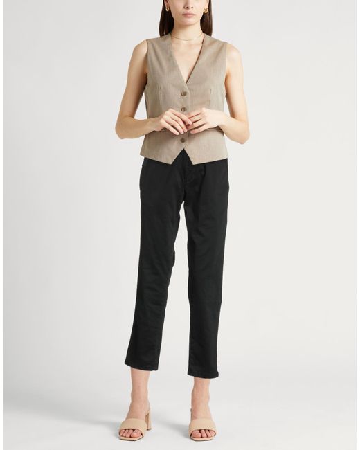 White Sand Black Trouser