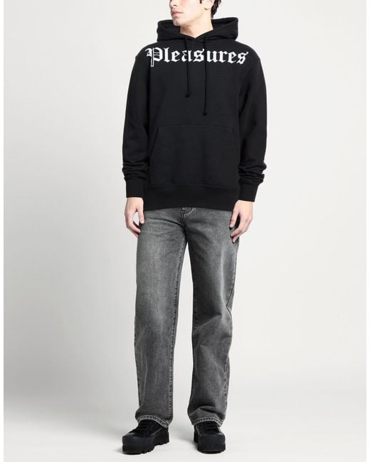 Pleasures Black Sweatshirts for men