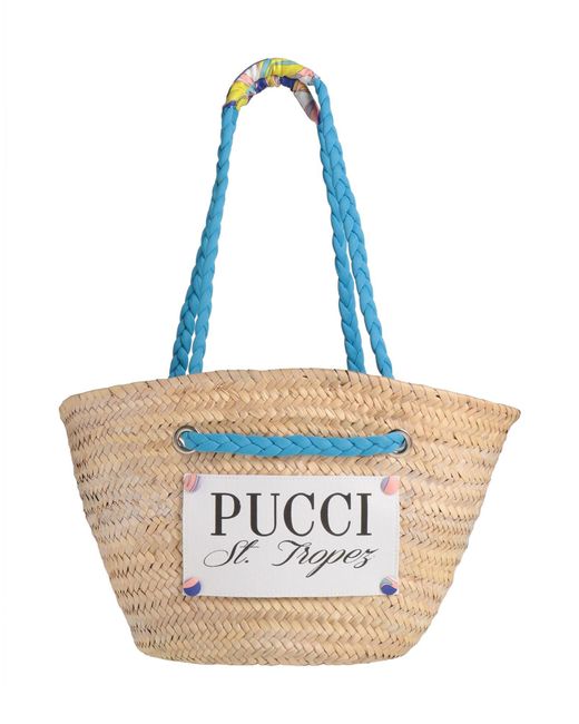 Emilio Pucci Blue Shoulder Bag