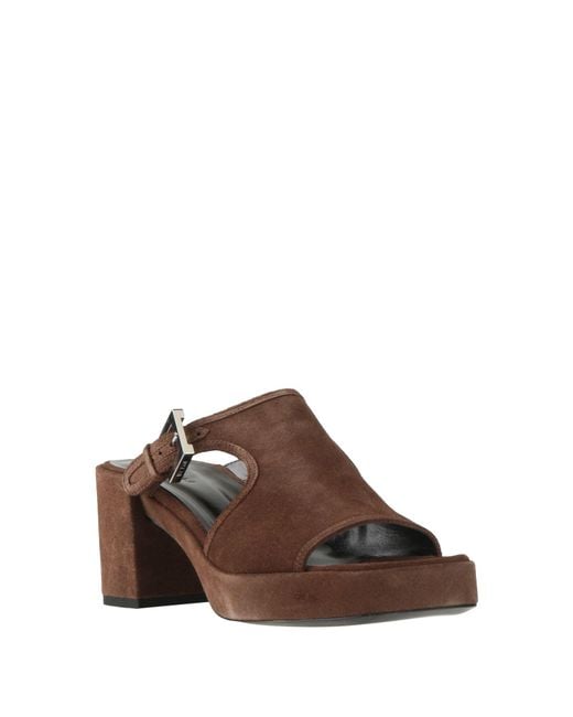 By Far Brown Sandals