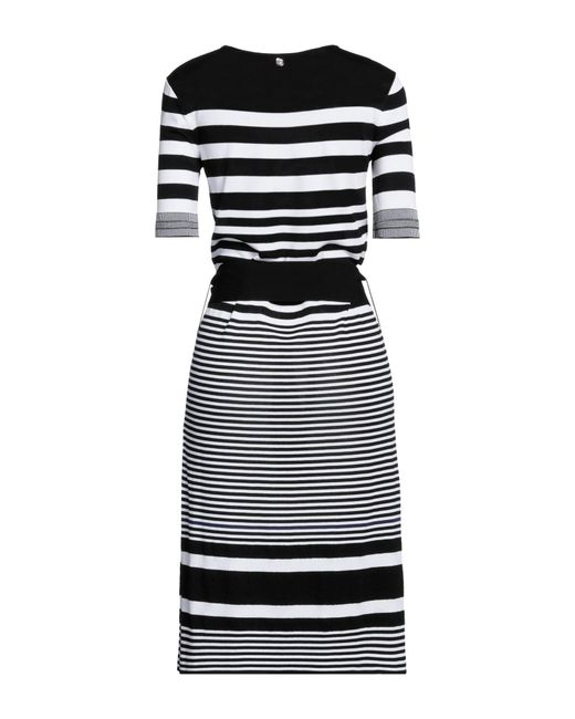 Ferragamo Black Midi Dress