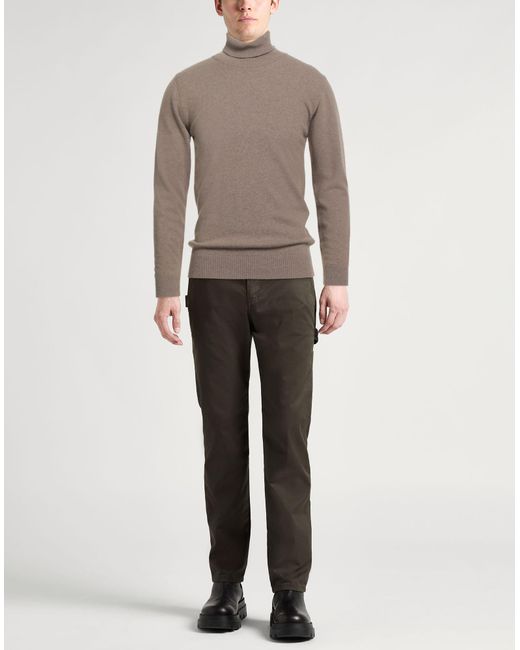 Daniele Fiesoli Rollkragenpullover in Brown für Herren