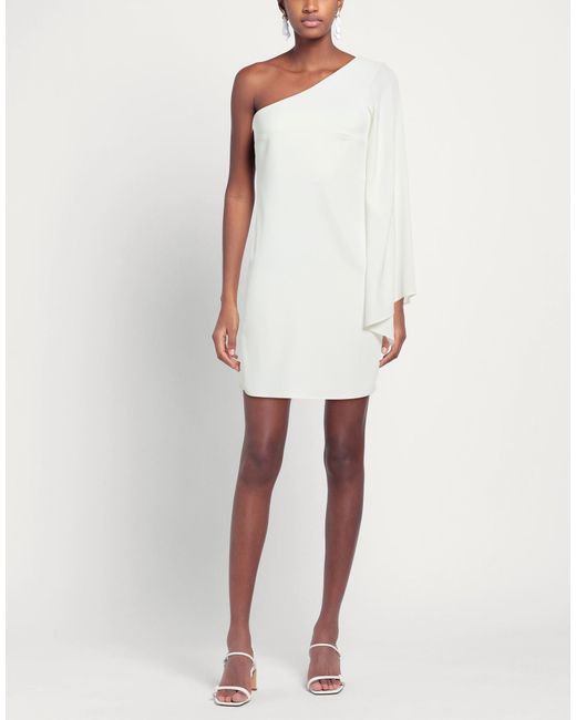 LE SARTE DEL SOLE White Mini Dress