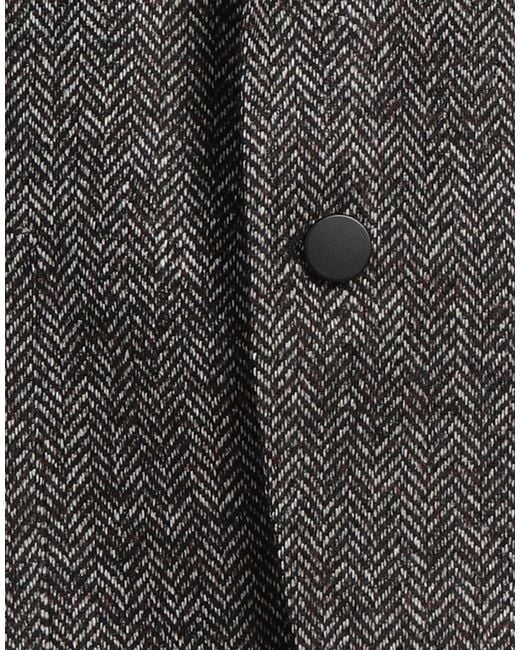 Tagliatore Black Dark Blazer Wool, Alpaca Wool, Polyamide, Elastane for men