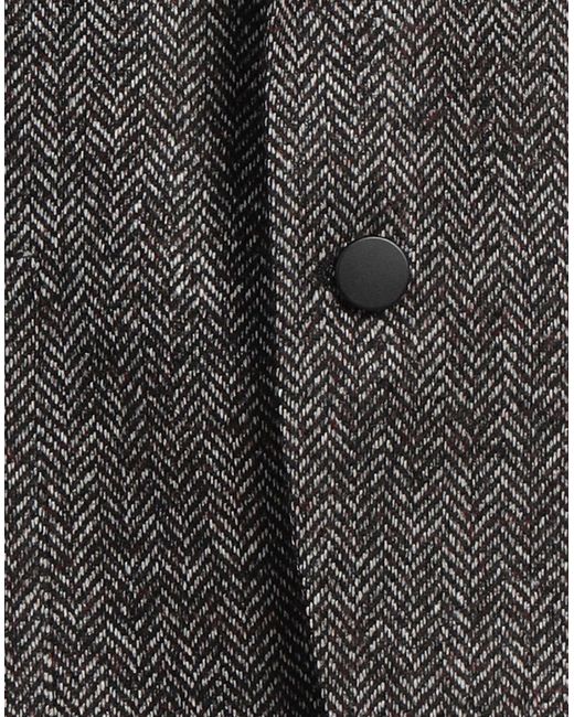 Tagliatore Black Dark Blazer Wool, Alpaca Wool, Polyamide, Elastane for men