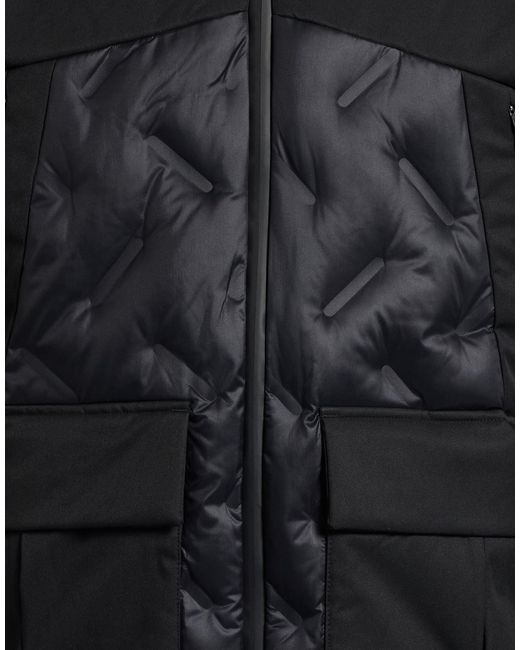 EA7 Black Puffer for men