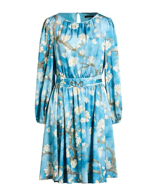 MARCIANO BY GUESS Blue Mini Dress