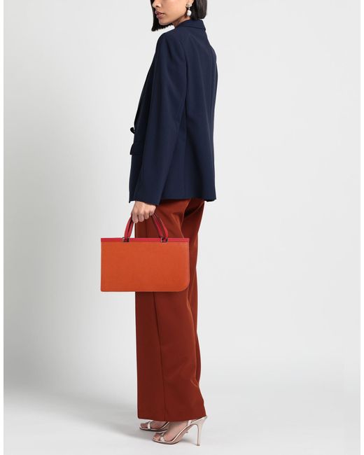 Valextra Red Handbag