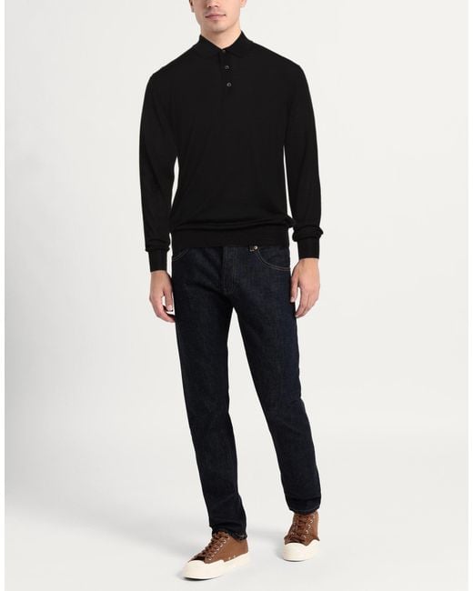 Pullover Luigi Borrelli Napoli de hombre de color Black
