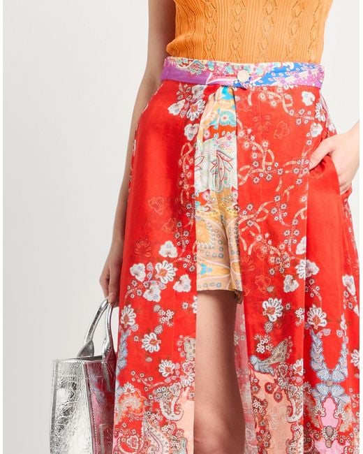 Sandro Red Shorts & Bermuda Shorts