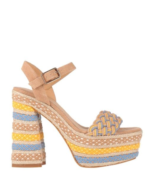 Castaner Metallic Espadrilles