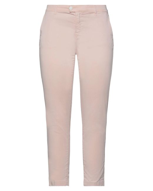 Jacob Cohen Pink Pants Lyocell, Cotton, Elastane