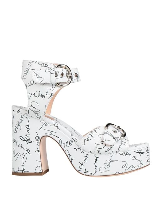 Agl Attilio Giusti Leombruni White Sandals