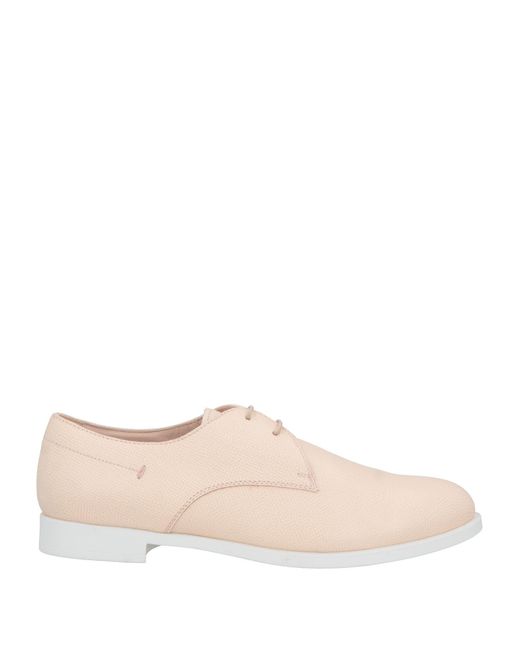 Tod's Natural Light Lace-Up Shoes Leather