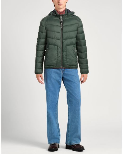Yes Zee Green Puffer for men