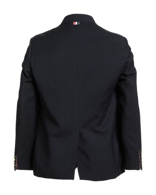 Thom Browne Blue Blazer Wool for men