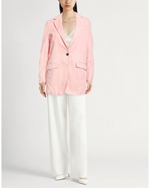 Massimo Alba Pink Light Blazer Cotton