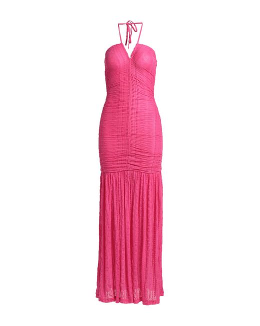 Ganni Pink Maxi Dress