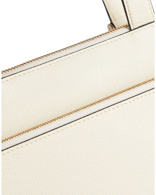 Valextra Natural Handbag
