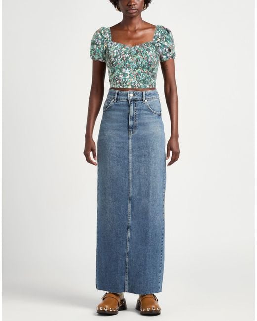 Obey Blue Top Cotton