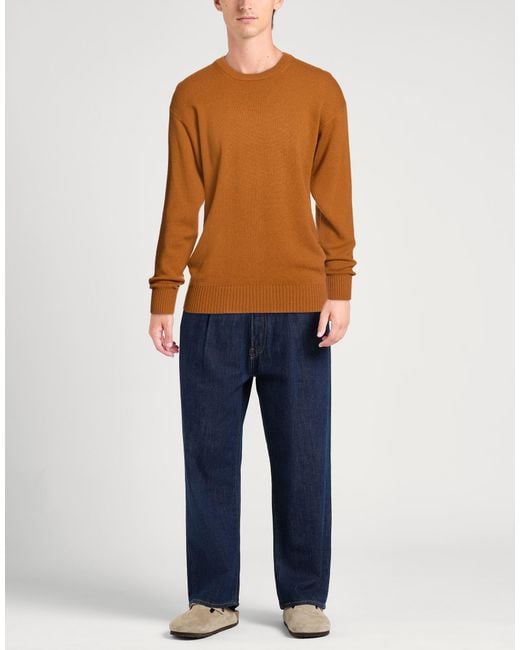 Gran Sasso Brown Jumper for men