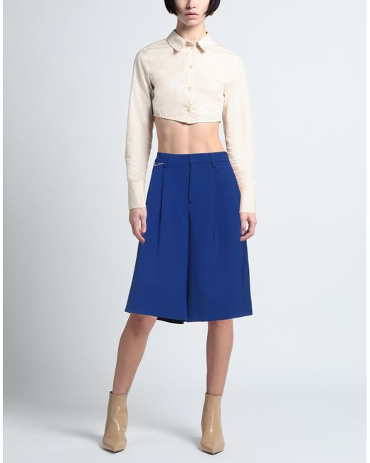 DSquared² Blue Cropped Trousers