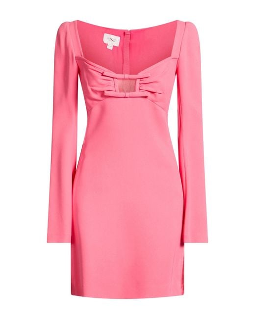 Giambattista Valli Pink Mini Dress Viscose