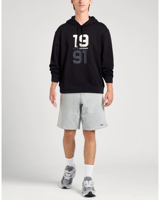 ARMANI EXCHANGE Blue Sweatshirts for men