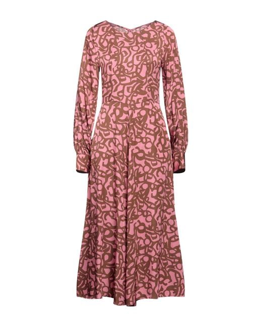 Beatrice B. Red Midi-Kleid