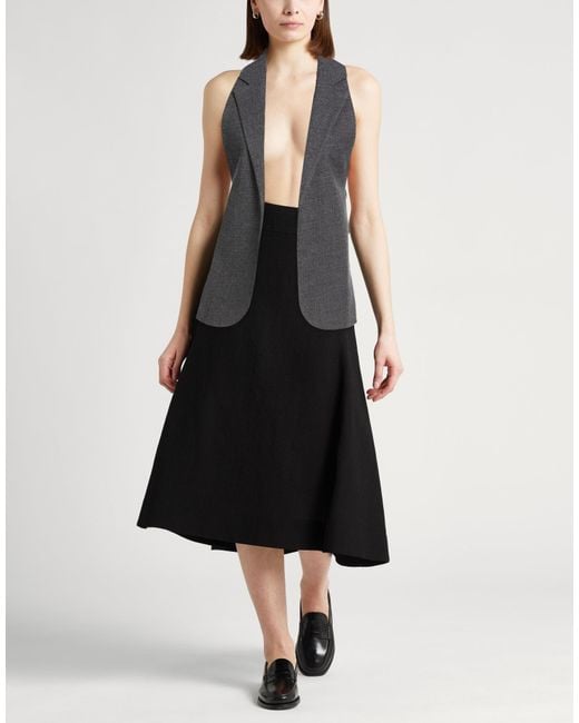 Alysi Black Waistcoat