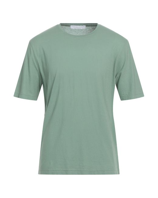 FILIPPO DE LAURENTIIS Green T-shirt for men
