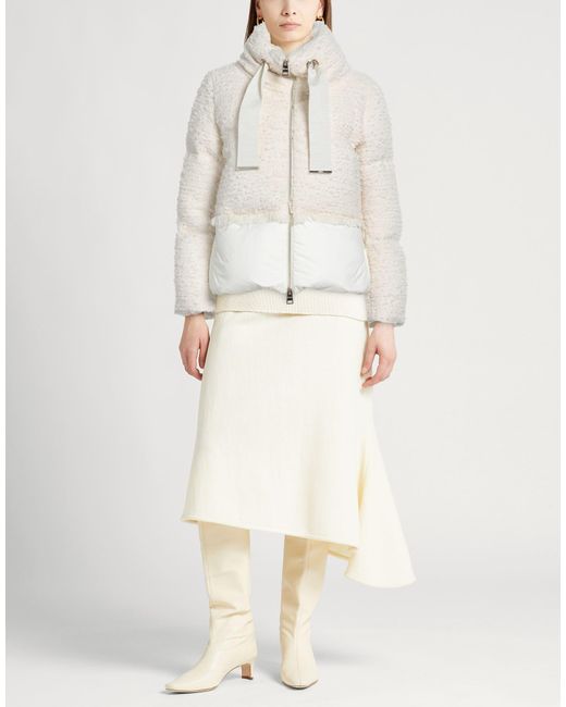 Herno White Puffers