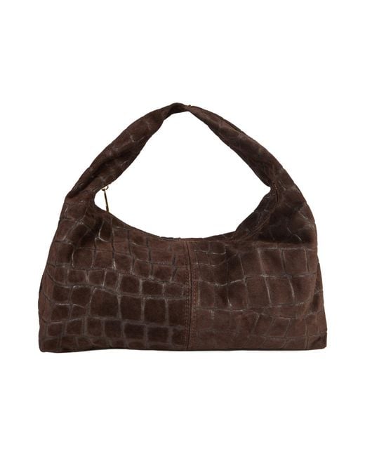 Laura Di Maggio Brown Handbag Leather