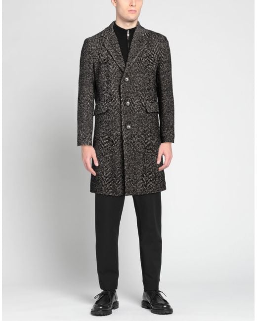 Paltò Gray Coat for men