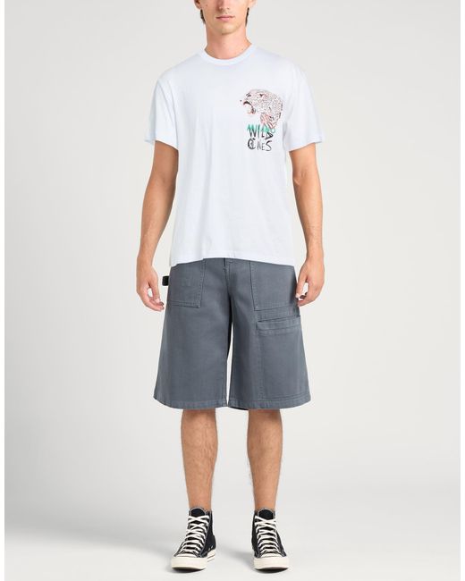 Just Cavalli White T-Shirt Cotton for men