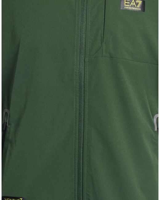 EA7 Green Jacket for men