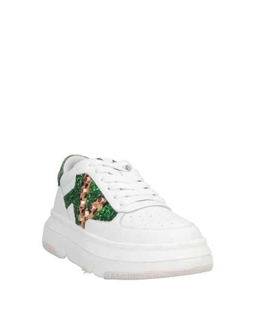 Emanuélle Vee Green Trainers
