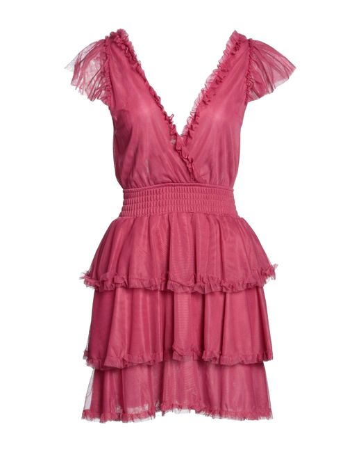 Soallure Pink Mini Dress