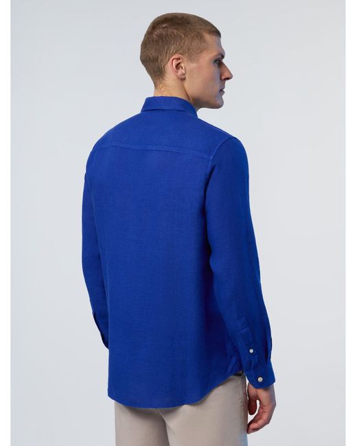 Camisa North Sails de hombre de color Blue