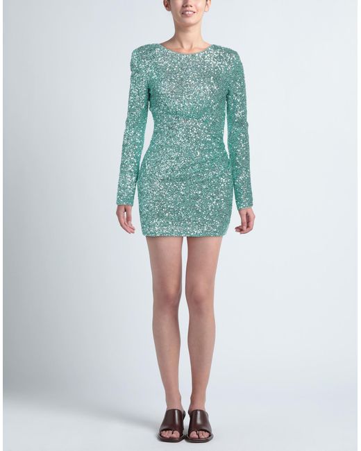 Pinko Blue Mini Dress Polyamide, Pvc