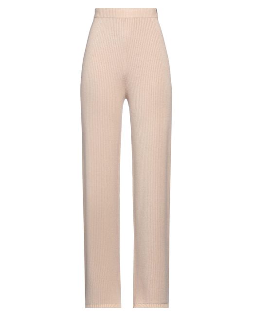 hinnominate Natural Pants Viscose, Polyester, Polyamide