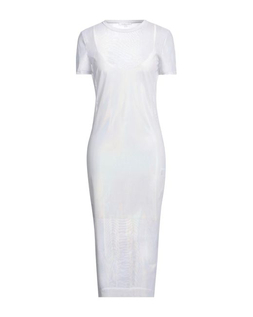 Patrizia Pepe White Midi Dress
