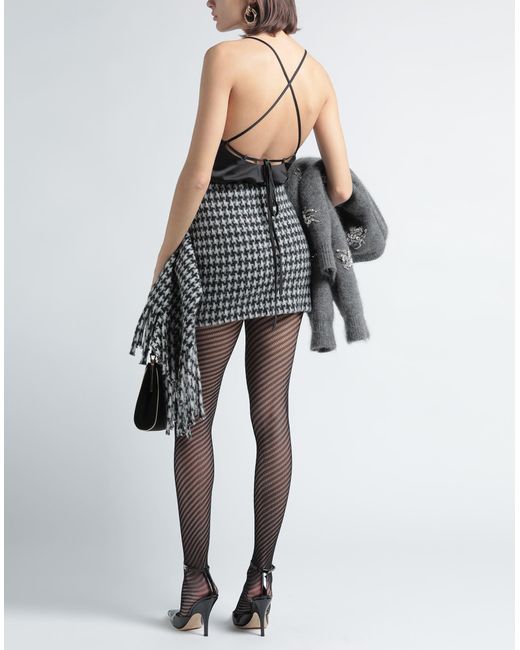Just Cavalli Black Mini Skirt