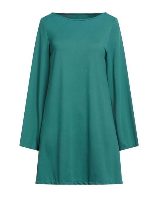 Fisico Green Mini Dress Polyamide, Elastane