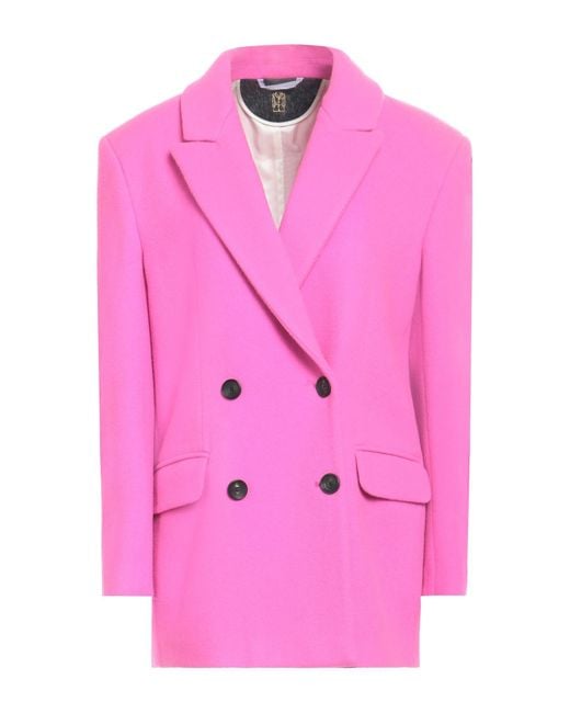 Il Cappottino Pink Coat Virgin Wool