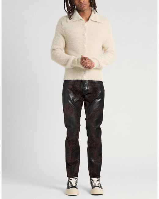 DSquared² Black Jeans Cotton, Polyester, Elastane for men
