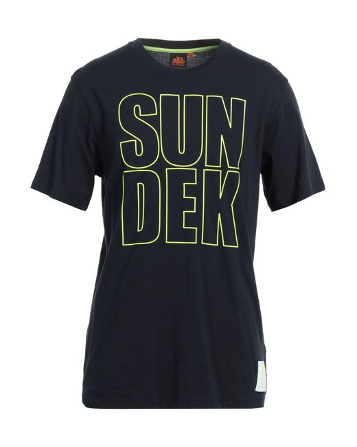 Sundek Black T-shirt for men